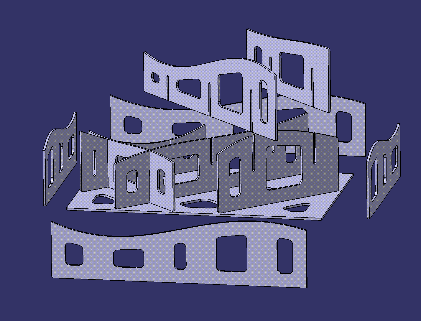 Fiber-Lok assembly diagram